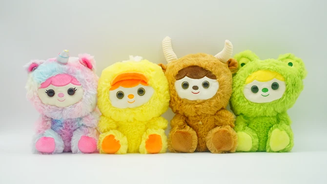 Pixel Plush MERCH-MMX-026 8" KAWAII HOODIE KRITTERS-48 CT
